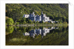 Kylemore Abbey reflected in lake by Anonymous