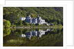 Kylemore Abbey reflected in lake by Anonymous
