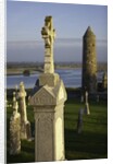 Gravestones at Clonmacnoise monastery by Anonymous