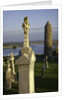 Gravestones at Clonmacnoise monastery by Anonymous