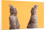 Miniature terracotta soldiers by Anonymous