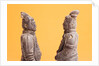Miniature terracotta soldiers by Anonymous