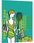 Athletic Woman by Anonymous