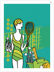 Athletic Woman by Anonymous