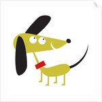 A Portrait of a Family Dog by Anonymous