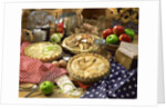 Baking pies by Anonymous