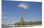 Eiffel Tower viewed from the Seine by Anonymous