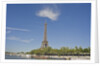 Eiffel Tower viewed from the Seine by Anonymous