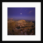 Moonrise over Bryce Canyon National Park by Anonymous