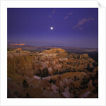 Moonrise over Bryce Canyon National Park by Anonymous