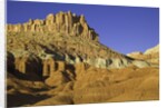 Castle and Fluted Wall Formations in Capitol Reef National Park by Anonymous