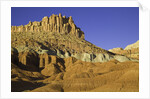 Castle and Fluted Wall Formations in Capitol Reef National Park by Anonymous