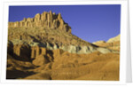Castle and Fluted Wall Formations in Capitol Reef National Park by Anonymous