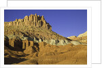 Castle and Fluted Wall Formations in Capitol Reef National Park by Anonymous