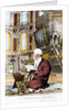 Man reading Koran in Hagia Sofia by Anonymous