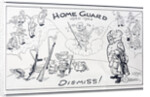 Home Guard 1940-1944 Dis-Miss! calendar illustration by Anonymous