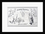 Home Guard 1940-1944 Dis-Miss! calendar illustration by Anonymous