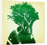 Green woman by Anonymous