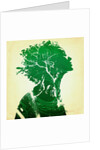 Green woman by Anonymous