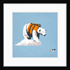 Polar bear in a life jacket by Anonymous