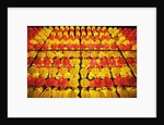 Yellow and orange paper lanterns by Anonymous