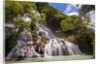 Waterfall in forest by Anonymous