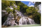 Waterfall in forest by Anonymous