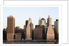 Manhattan skyline by Anonymous