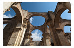 Arches in old cathedral ruins in Antigua in Guatemala by Anonymous
