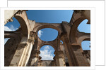 Arches in old cathedral ruins in Antigua in Guatemala by Anonymous
