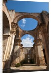 Arches in old cathedral ruins in Antigua in Guatemala by Anonymous
