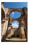 Arches in old cathedral ruins in Antigua in Guatemala by Anonymous