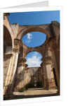 Arches in old cathedral ruins in Antigua in Guatemala by Anonymous