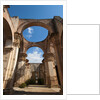 Arches in old cathedral ruins in Antigua in Guatemala by Anonymous