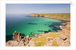 Cornish coastal scenery by Anonymous