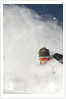 Skier in deep powder at Alta, Utah by Anonymous