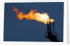 Natural gas flare by Anonymous