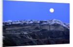 Full Moon over Santorini by Anonymous