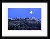 Full Moon over Santorini by Anonymous
