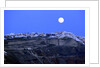 Full Moon over Santorini by Anonymous