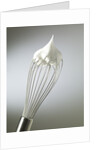 Whisk with Beaten Egg-whites by Anonymous