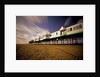 Pier at Lytham St. Annes extends over a sandy beach by Anonymous