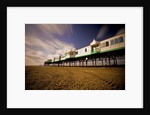 Pier at Lytham St. Annes extends over a sandy beach by Anonymous