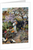 An English Cottage Garden by William Stephen Coleman