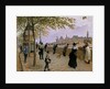 On the Banks of the River Seine by Jean Beraud