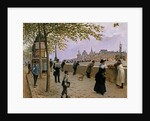 On the Banks of the River Seine by Jean Beraud