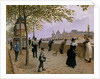 On the Banks of the River Seine by Jean Beraud