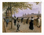 On the Banks of the River Seine by Jean Beraud