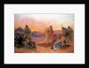 In the Desert by Otto Pilny