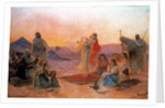 In the Desert by Otto Pilny